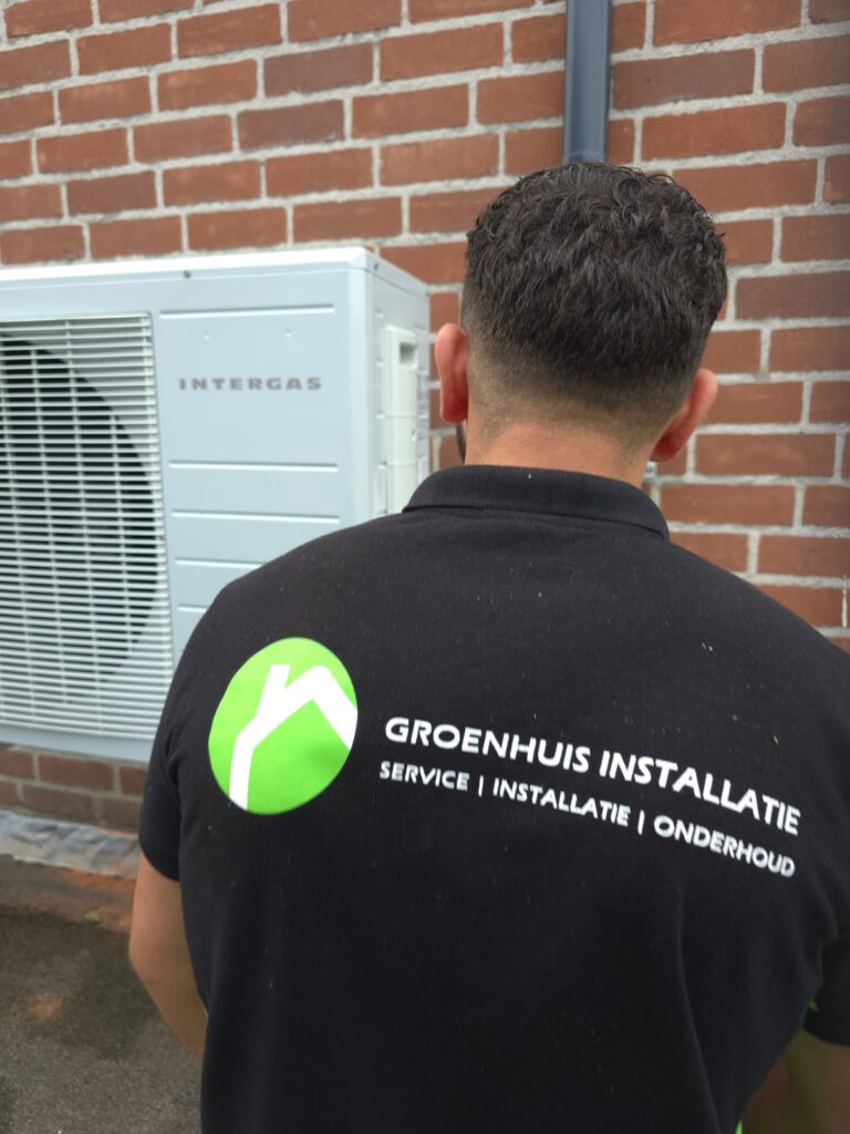 Foto van groenhuisinstallatie