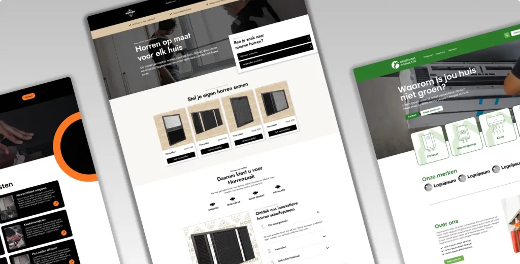 Professionele maatwerk WordPress websites ontwikkeld door MediaCaring