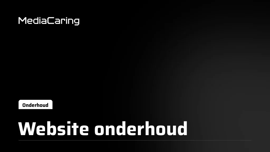 Website onderhoud voor je WordPress website
